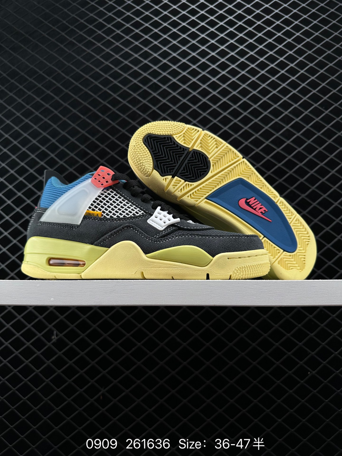 Union x Air Jordan 4 Retro SP “Off Noir”